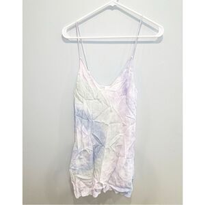 Aritzia wilfred free tie dye slip dress
